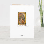 天使フレスコグリーティングカード カード (裏面)