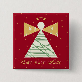 天使ボタン 缶バッジ