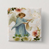 天使ボタン 缶バッジ (正面)