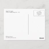 天使ポストカードの歌 ポストカード (裏面)