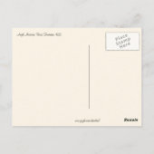 天使ミュージシャン ポストカード (裏面)