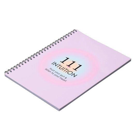 天使モダン数数数数法111直感 ノートブック (左側)