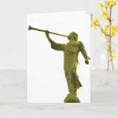 天使モローニ カード (黄色い花)