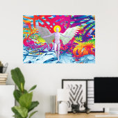 天使ロボット ポスター (ホームオフィス)