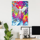 天使ロボット ポスター (ホームオフィス)