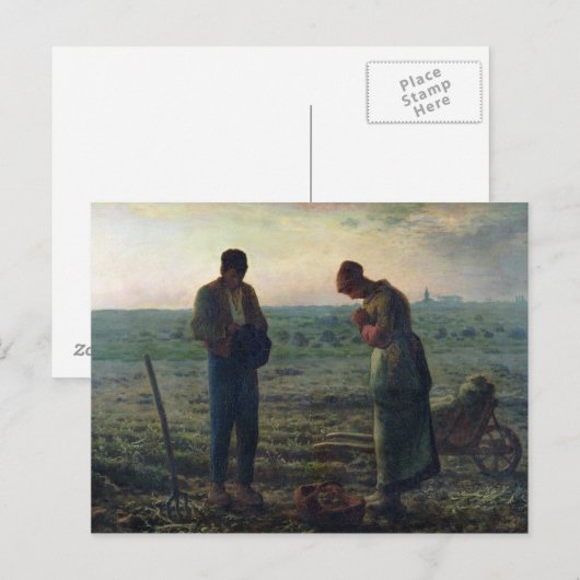 天使像, 1857-59 ポストカード (正面/裏面)