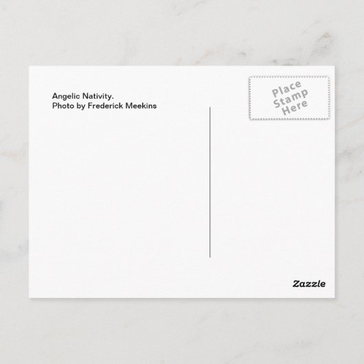 天使出生 ポストカード (裏面)