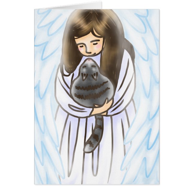 天使及び猫 (正面)