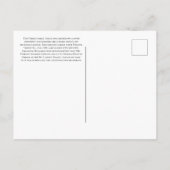 天使幽霊のよく出る像はがき ポストカード (裏面)