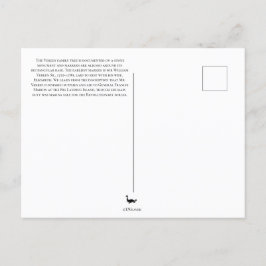 天使幽霊のよく出る像はがき ポストカード