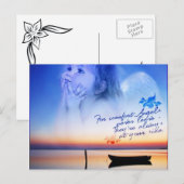 天使心地よい ポストカード (正面/裏面)