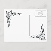 天使心地よい ポストカード (裏面)