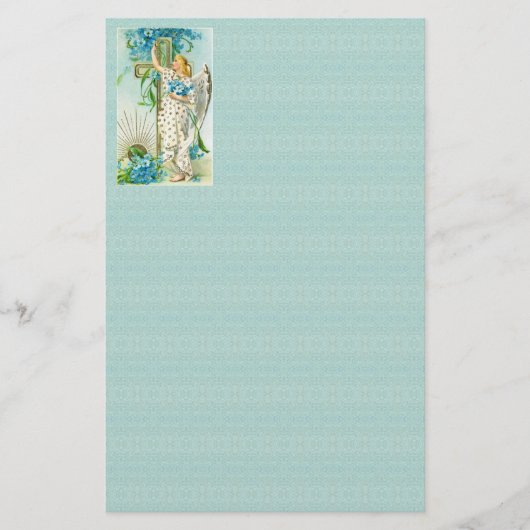 天使忘れではない素敵な私の文房具 便箋 (正面)