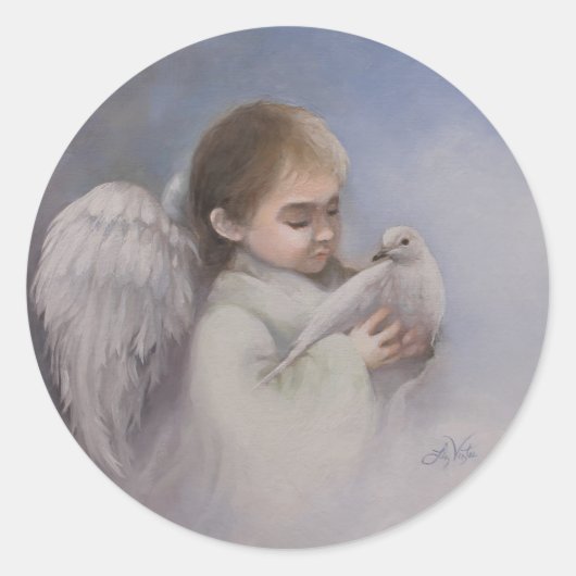 天使恵み ラウンドシール (正面)