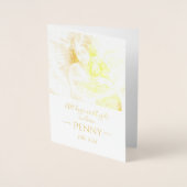 天使悔やみや弔慰ダシュントの損失 箔カード (正面)