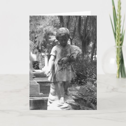 天使悔やみや弔慰 カード (正面)