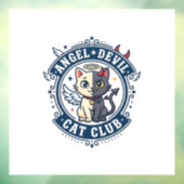天使悪魔猫+猫ママギフトアイデア - 天使悪魔キャット ウィンドウサイン (シート3)