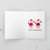 天使愛は私のバレンタインカードです シーズンカード (内部)