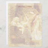 天使愛クリスマス レターヘッド (正面/裏面)