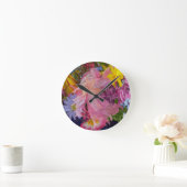 天使愛 ラウンド壁時計 (ホーム)