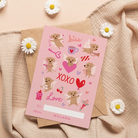 天使犬の教室バレンタイン シーズンカード