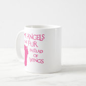 天使犬 コーヒーマグカップ (正面左)