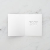 天使猫の悔やみや弔慰カード カード (内部)