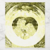 天使祝付き ワインラベル (シングルラベル)