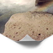 天使色彩の鮮やかの翼を持つ ポスター (角)