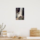 天使色彩の鮮やかの翼を持つ ポスター (キッチン)