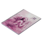 天使遊のライラ雲ピンク ノートブック (左側)