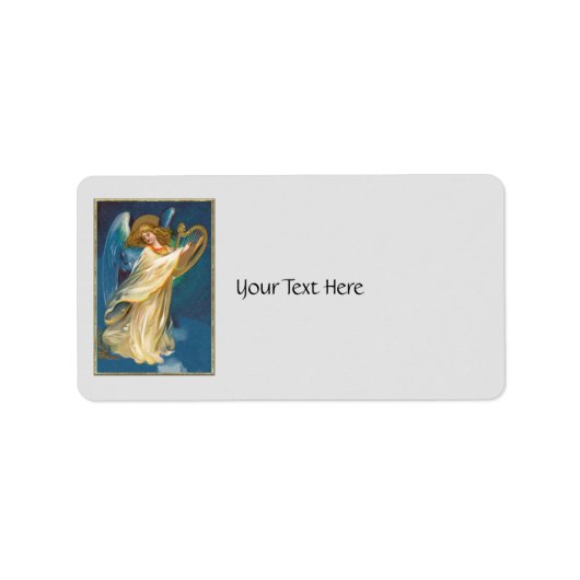 天使遊の竪琴の音楽 ラベル (正面)