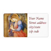 天使遊の花 ラベル (正面)