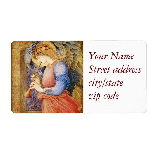 天使遊の花 ラベル (正面)