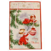 天使飾のクリスマスツリー