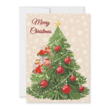 天使飾の木 | クリーム