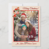 天使飾の木 | クリーム シーズンカード (裏面)