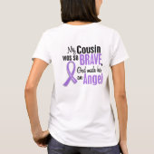 天使1のHodgkinsのリンパ腫のいとこ(メス) Tシャツ (裏面)