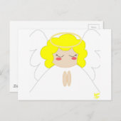 天使1 ポストカード (正面/裏面)