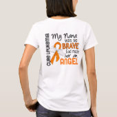 天使2のナナの白血病 Tシャツ (裏面)
