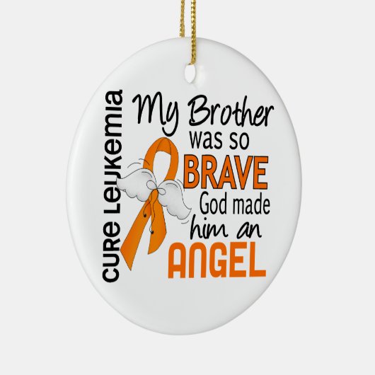 天使2の兄弟の白血病 セラミックオーナメント (右)