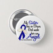 天使2の姉妹の結腸癌 缶バッジ (正面&裏面)