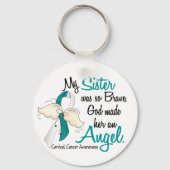 天使2子宮頸がん姉妹 キーホルダー (正面)