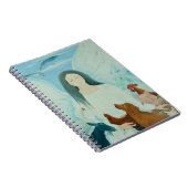 天使2012年の保護 ノートブック (右側)