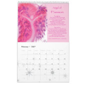 天使2015のカレンダーの知恵 カレンダー (2月 2027)