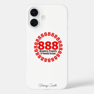 天使888 | 豊かさと繁栄 iPhone 16ケース