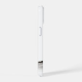 天使、ぼんやり、モノクロ デザイン iPhone 15ケース (右側面)
