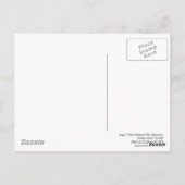 天使、ウェールズ国立戦争記念館。 カーディフ ポストカード (裏面)