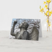 天使 カード (黄色い花)