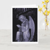 天使 カード (黄色い花)